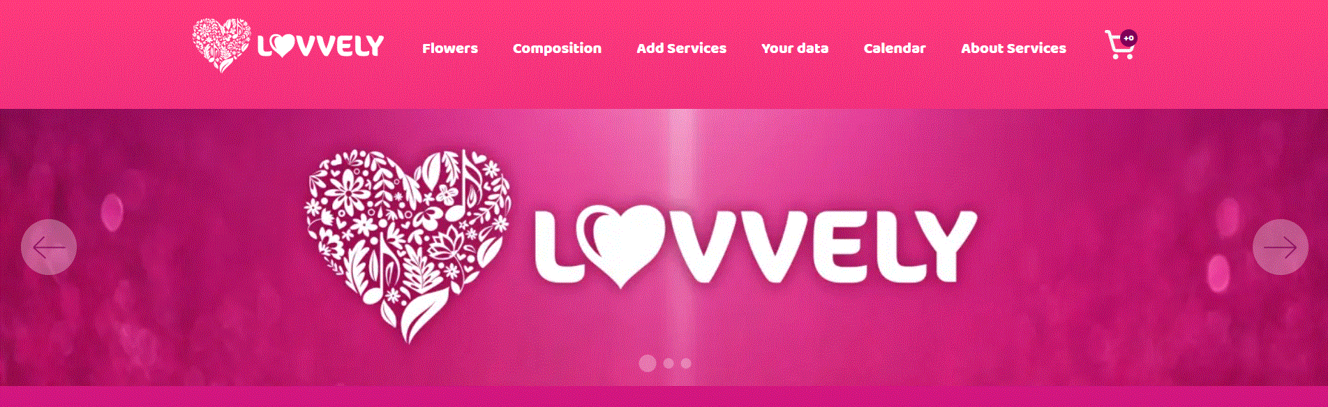 Preview of Lovee website