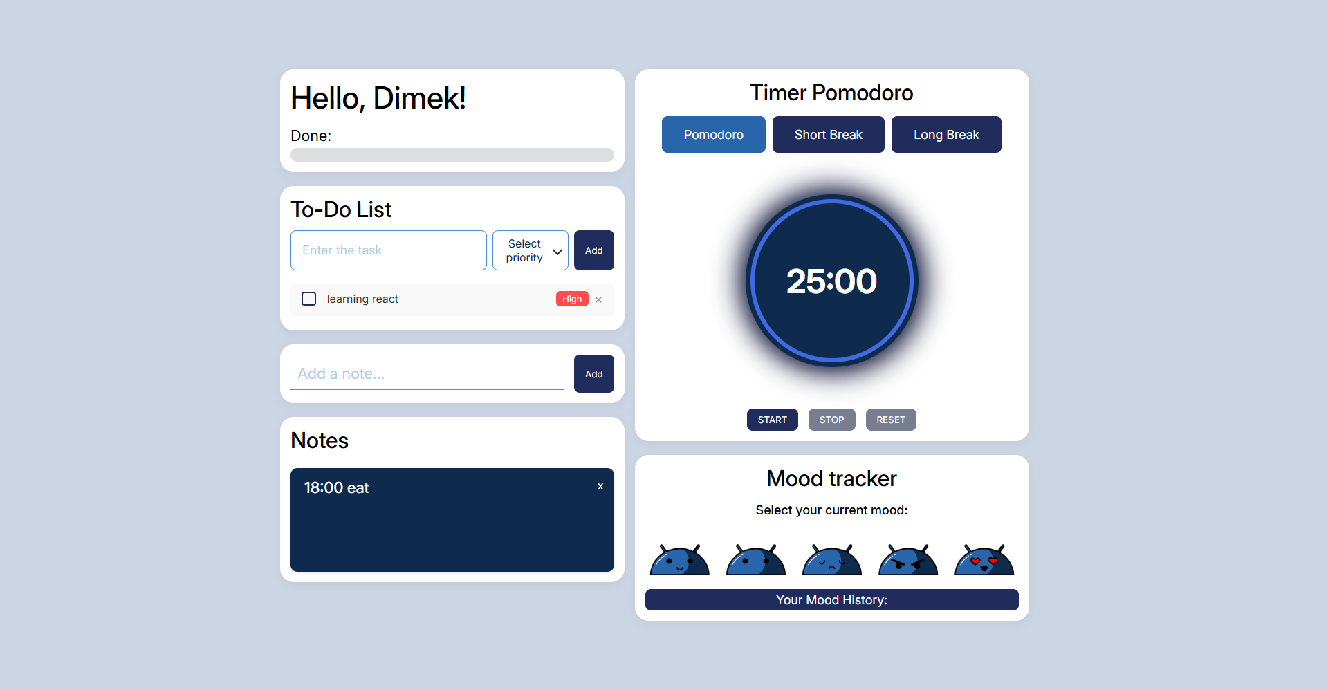 Preview of Productivio website