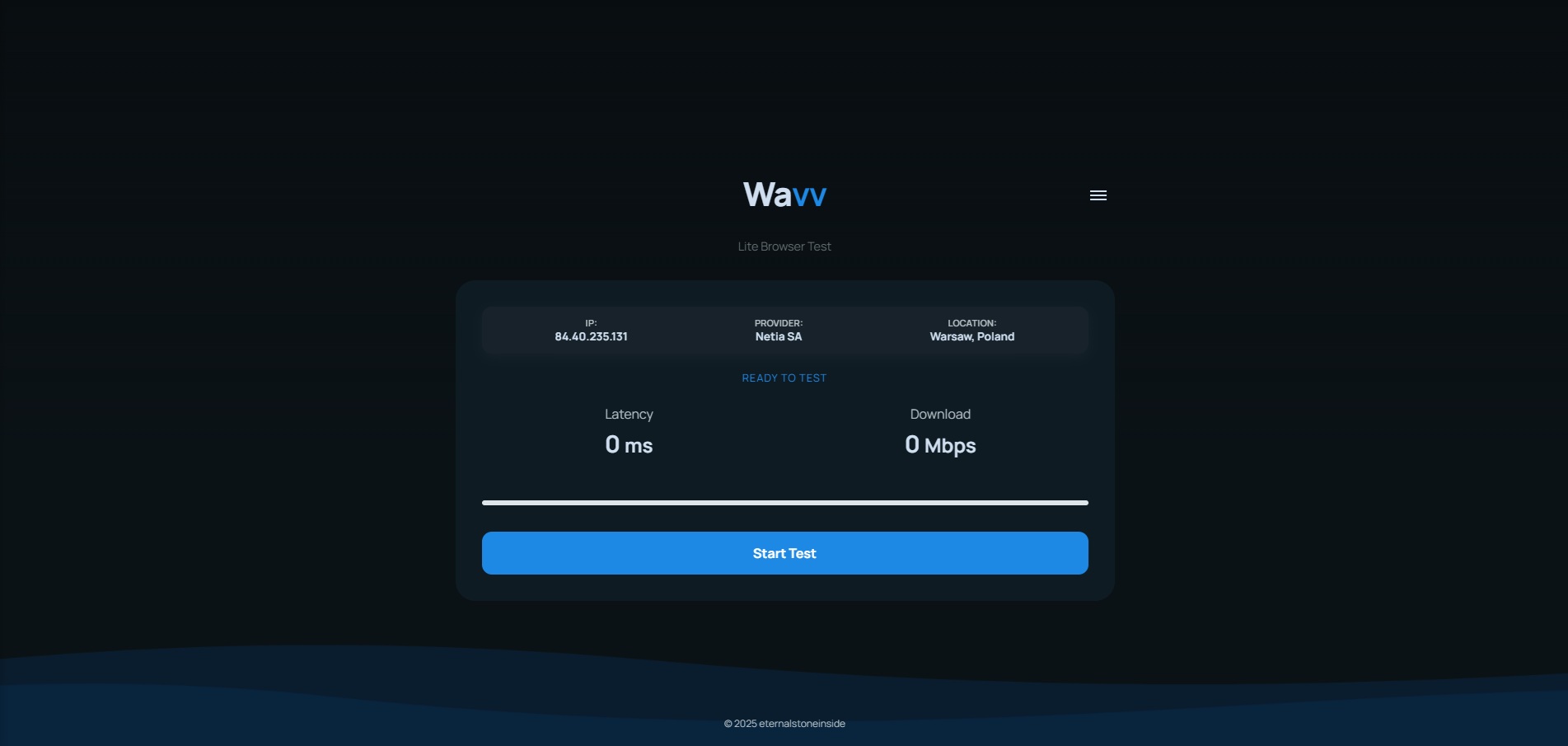 Preview of Wevv Lite website